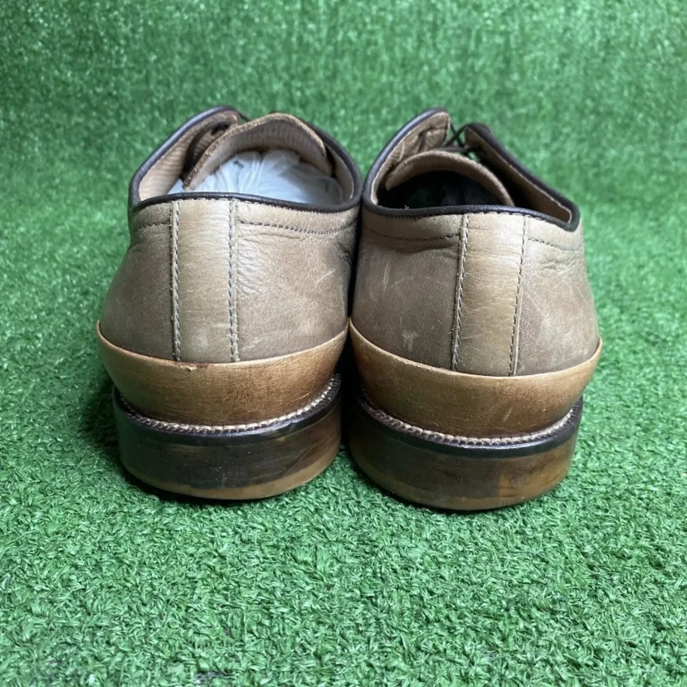 Johnston Murphy 1850 Brown Leather Lace Up Casual Oxfords‎ Shoes Men's 13 M